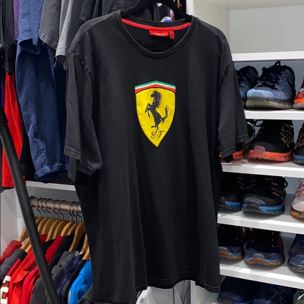 Ferrari scuderia mens t-shirt